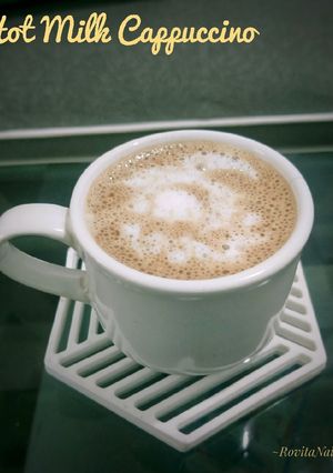 Foto resep Hot Milk Cappuccino (instan)