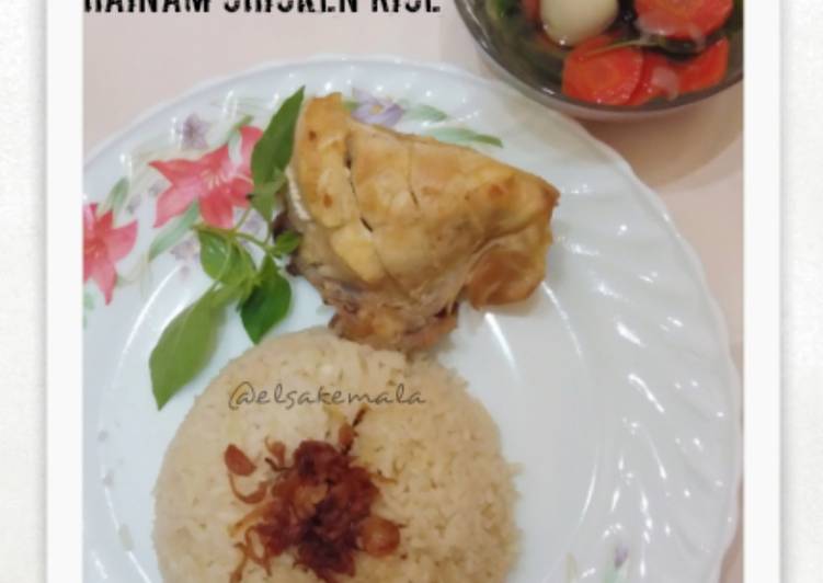 Hainam Chicken Rice (Authentic)