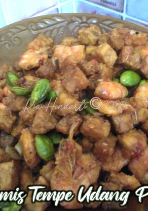 Foto resep Tumis Tempe Udang Pete