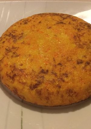 Una foto de Tortilla de zanahorias