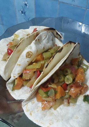 Una foto de Rapiditas rellenas de verduras