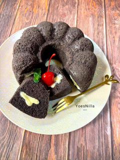 Foto resep Bolu Ketan Hitam Keju Lumer