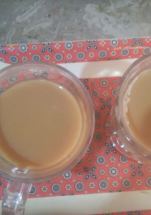 A picture of Kadak chai.