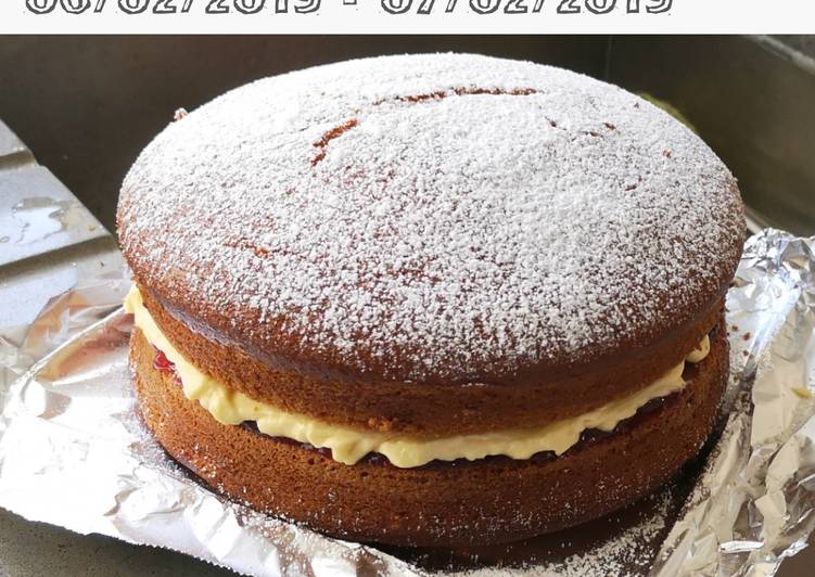 Easiest Way to Prepare Perfect Vegan Victoria Sponge Cake