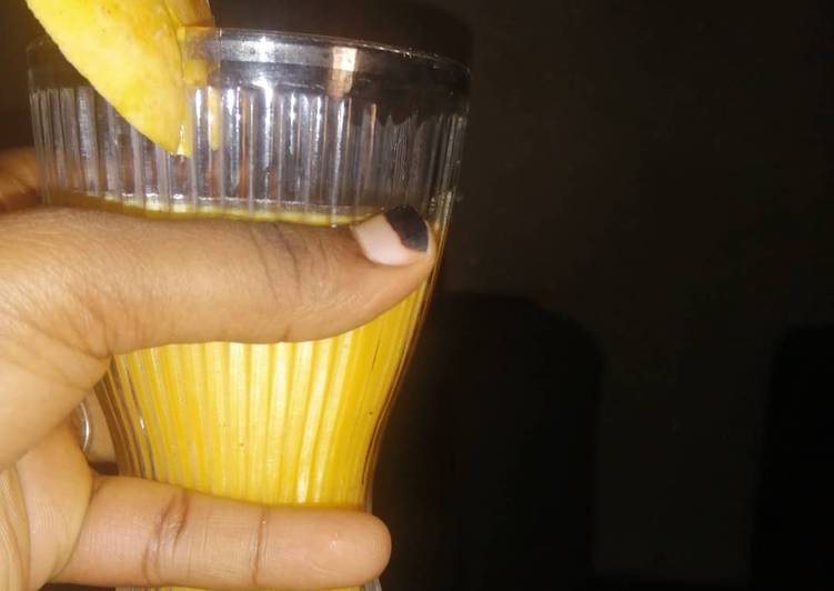 Simple Way to Prepare Homemade Mango juice