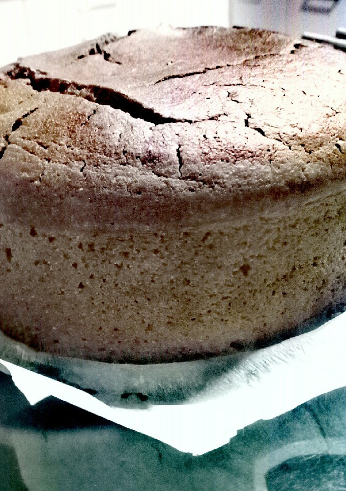 Una foto de Bizcocho de chocolate y calabacín