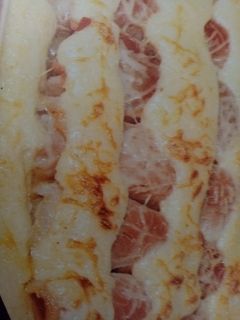 Una foto de Espárragos Blancos Gratinados