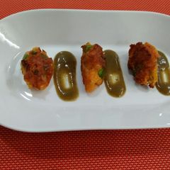 A picture of Cheese fritters.