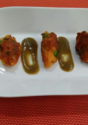 A picture of Cheese fritters.