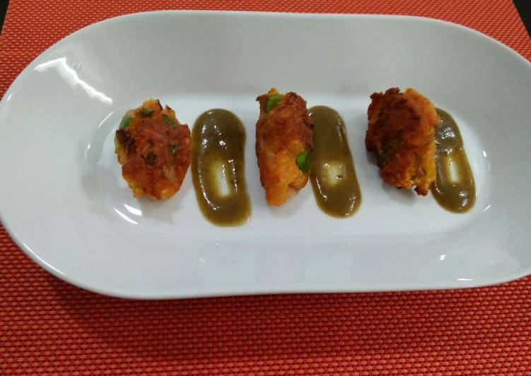 Recipe: Appetizing Cheese fritters