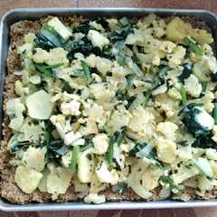Una foto de Masa para tarta salada sin gluten, vegana