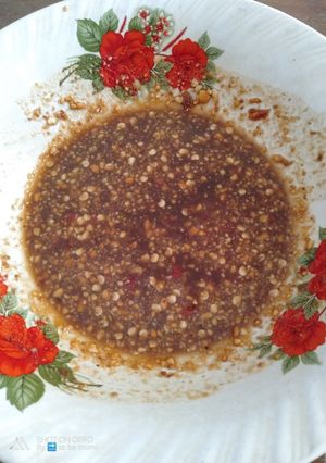Foto resep Bumbu rujak manis tanpa terasi