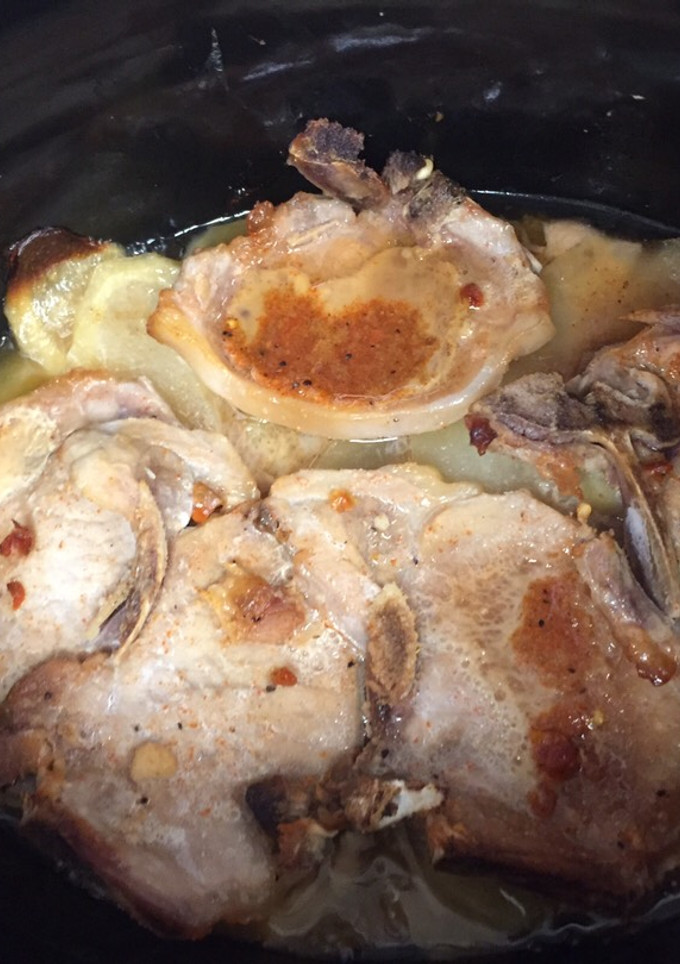 Una foto de Chuletas en salsa picante de miel (Crock Pot)