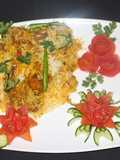 Tikka baryani with national tikka masla