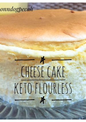 Foto resep Cheese Cake Keto Flourless