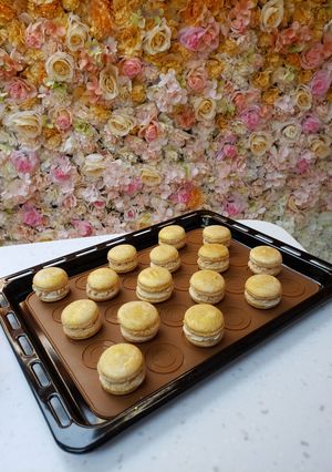 黃金栗子馬卡龍 的食譜成品照片