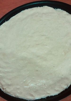 عکسی از دستور خمیر پیتزا