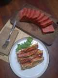 Sandwich chicken luncheon saos bechamel