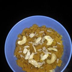 A picture of Chana daal halwa.