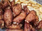 دبابيس وجناح دجاج مقلية 😋