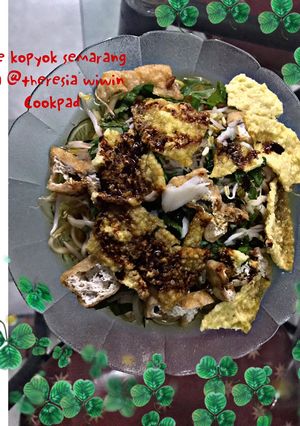 Foto resep Mie kopyok semarang
