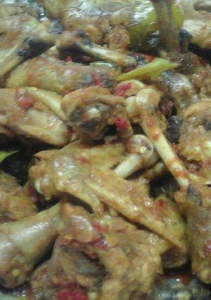 Foto resep Ayam bumbu merah santan kecap