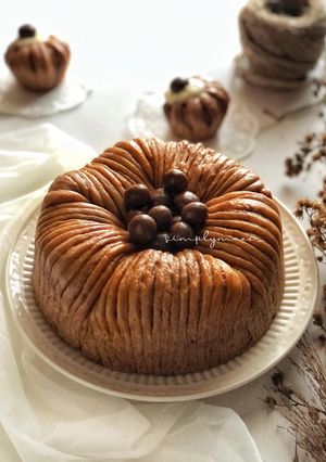 Foto resep Choco Wool roll bread kukus