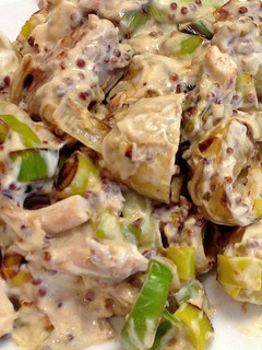 A picture of Creamed Chicken, Leeks and Potato.