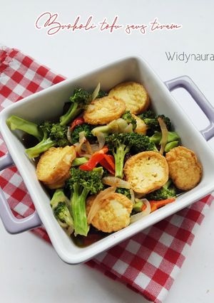 Foto resep Brokoli tofu saus tiram