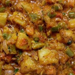 A picture of Mix Veg.Chatpata/ chatpata mix veg.(panjabi sabji).