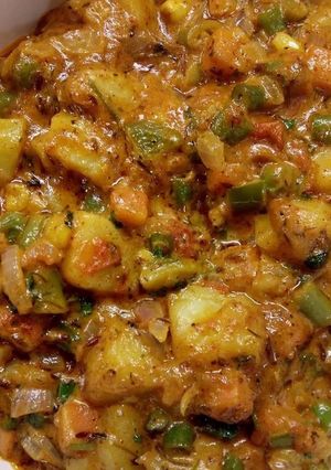 A picture of Mix Veg.Chatpata/ chatpata mix veg.(panjabi sabji).