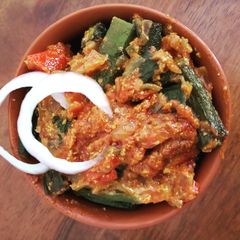 A picture of Masala Bhindi.