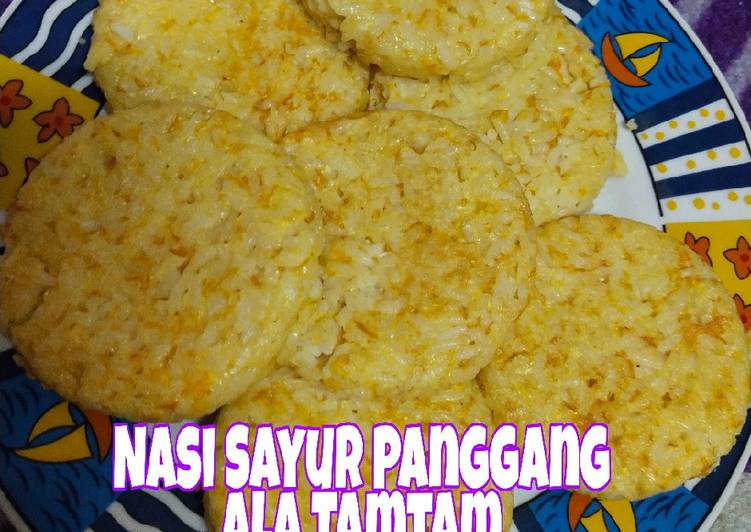 Bagaimana Menyiapkan Nasi Sayur Panggang Anti Gagal