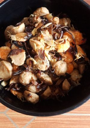 Foto resep Bakso udang jamur saustiram