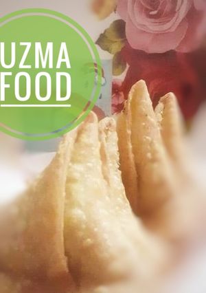 A picture of Aaloo samosa#Ramzan special.