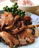 Nấm bào ngư kho tiêu xanh