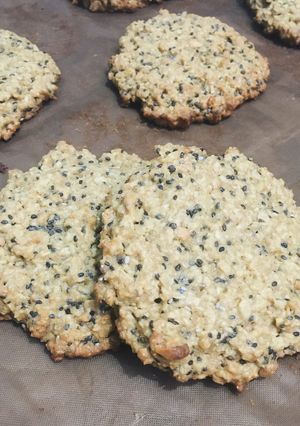Foto resep Peanut Butter Chia Seed Biscuit