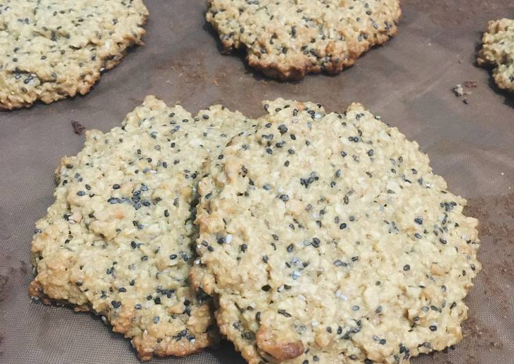 Resep Peanut Butter Chia Seed Biscuit Anti Gagal