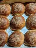 Pan integral de hamburguesas