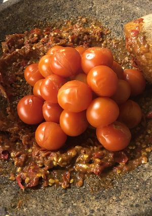 Foto resep Sambel terasi mentah / bajak