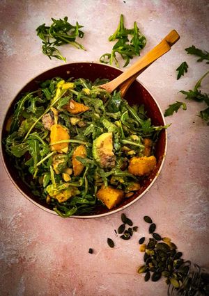 Une photo de Salade avocat/ mangue