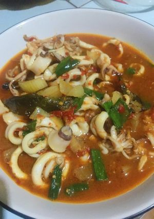 Foto resep Cumi Saus Padang