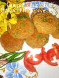 Baked chickpeas kabab