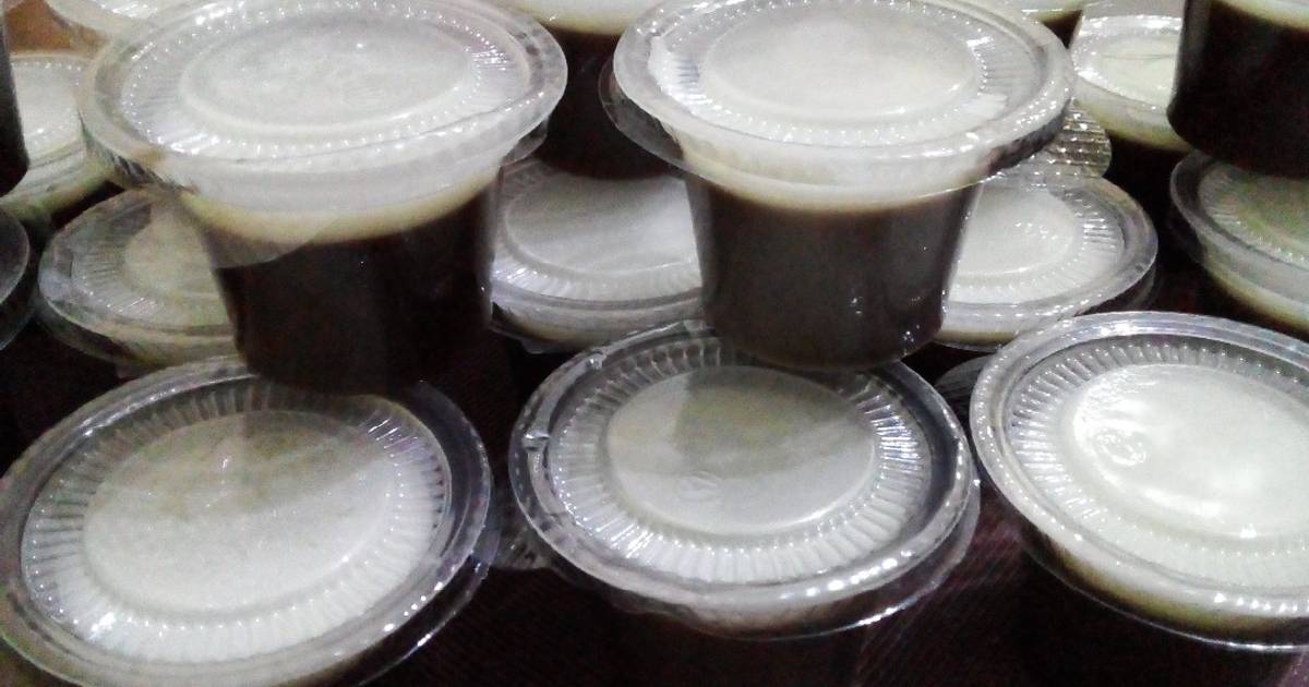 Resep Puding Coklat Susu Fla Putih Oleh Listy Cookpad