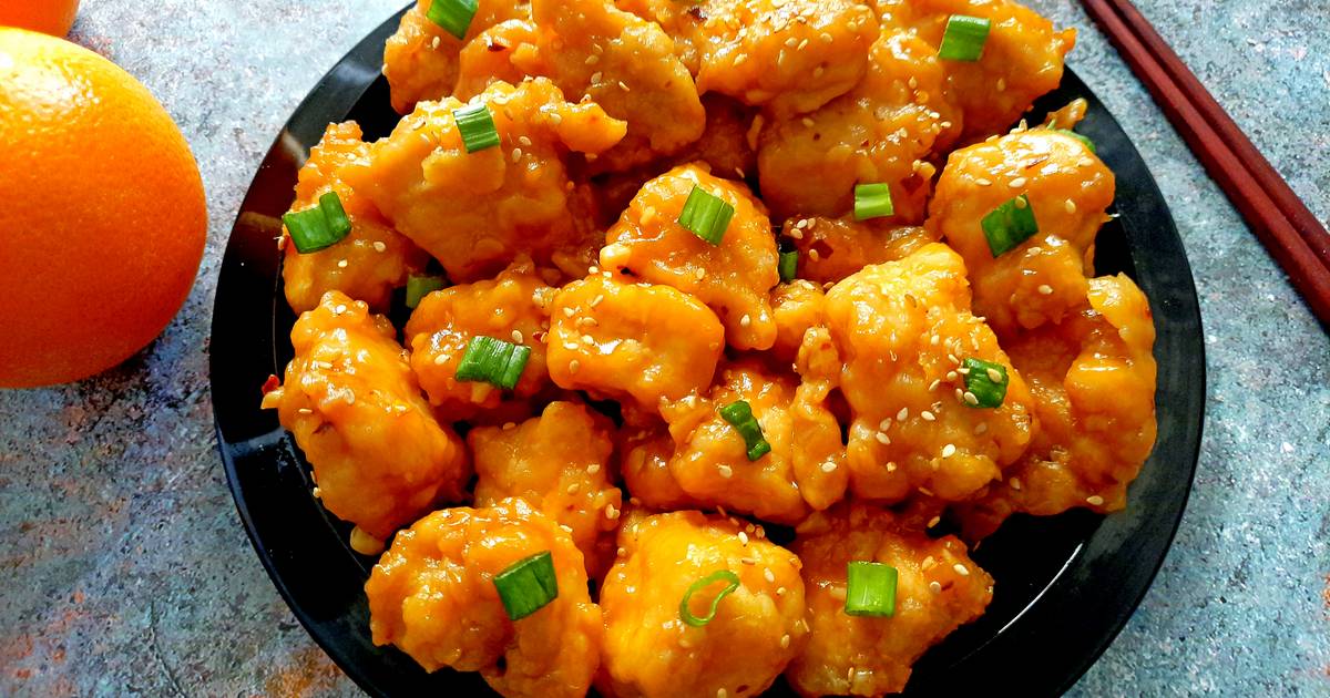 Easy Chinese Orange Chicken Recipe By Madhu Bindra Cookpad