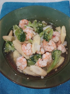 Foto resep Cah Brokoli Putren Udang