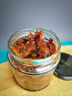 Una foto de Mermelada de bacon y cebolla