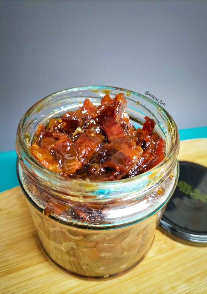 Una foto de Mermelada de bacon y cebolla