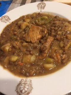 Una foto de Lentejas