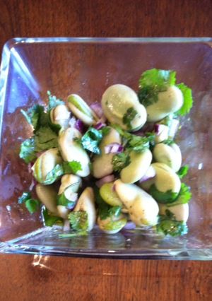 Una foto de Ensalada de Habas